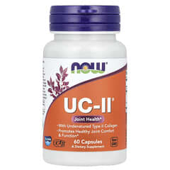 NOW Foods, UC-II® Joint Health with Undenatured Type II Collagen, 60 Capsules